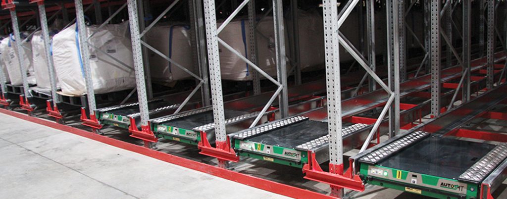 automatic warehouse for pallets