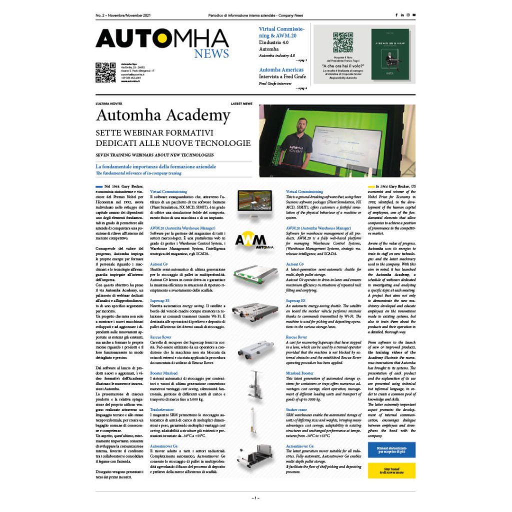 cover automha news november 2021