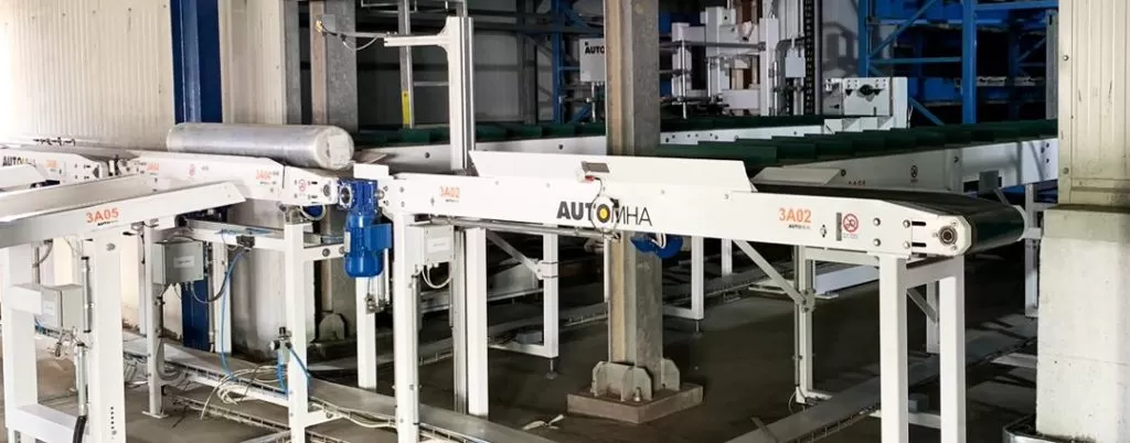 shahi automatic self-supporting warehouse for textile industry