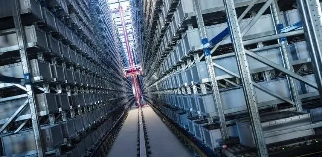 miniload and peackmover image for automatic storage of goods
